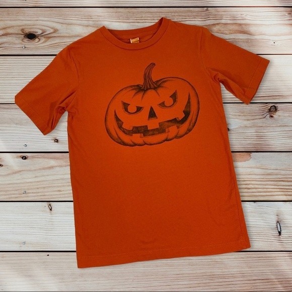 Scary Pumpkin Tee - Mens Large - Picture 1 of 6
